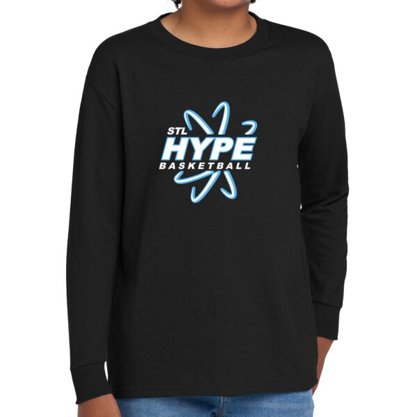 St. Louis Hype Youth Heavy Cotton 100% Cotton Long Sleeve T Shirt Thumbnail